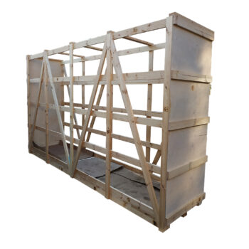 Skrzynia ażurowa na szyby i okna