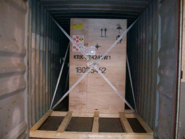 sztauowanie drewnem i pasami